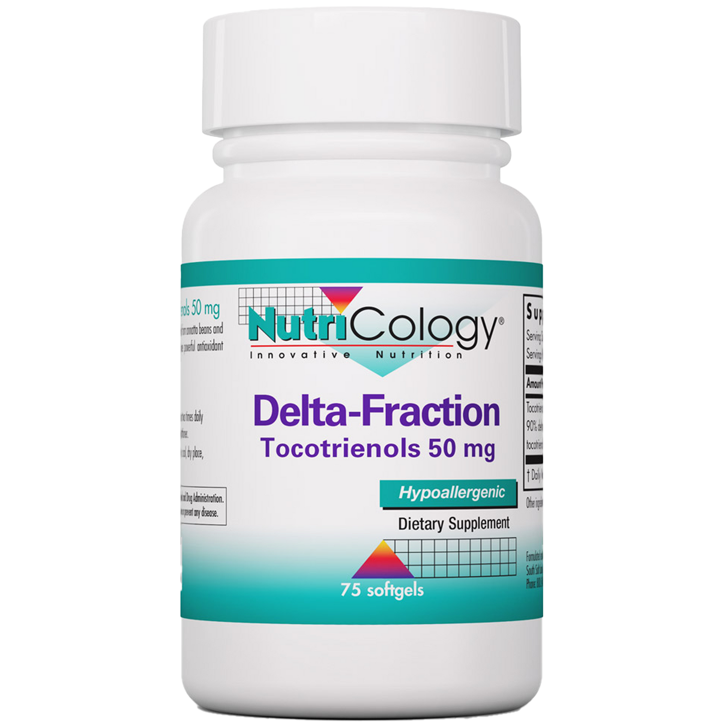 Delta-Fraction Tocotrienols 75 gels