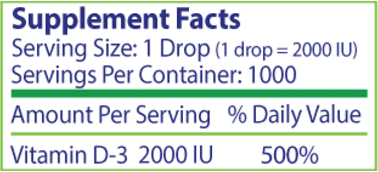 Vitamin D3 with MEDS 1 fl oz