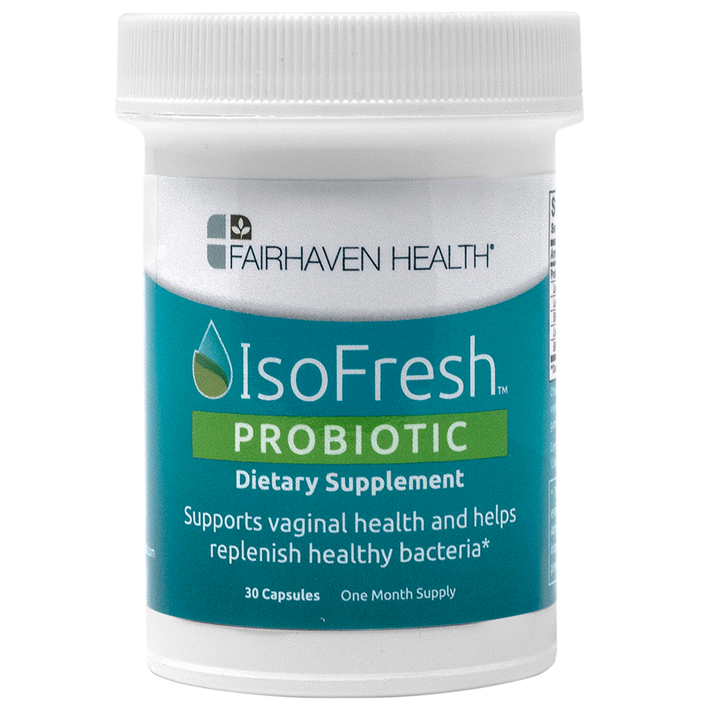 IsoFresh Probiotic for Vaginal Balance 30 caps