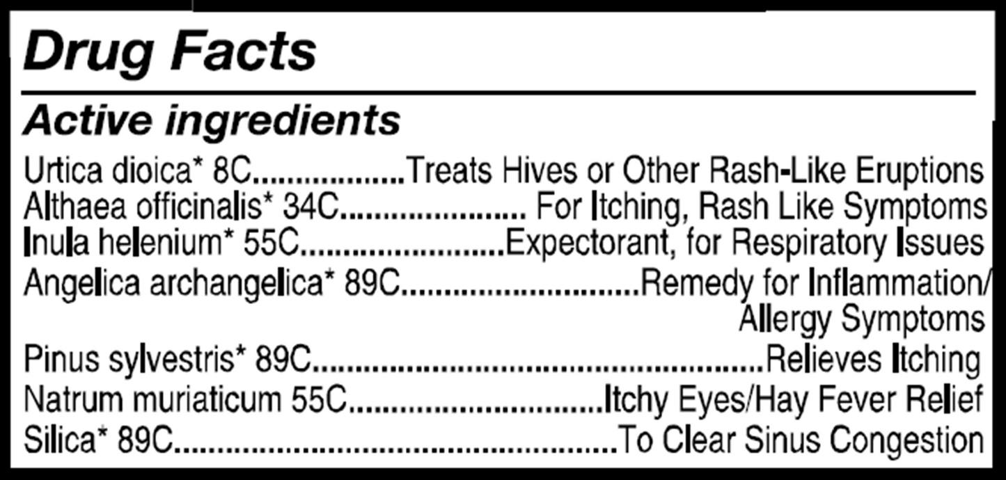 Allergy Maximum Strength Org .34 oz