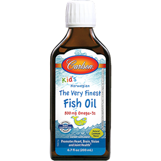 Carlson® for Kids Fish Oil Lemon 200 ml