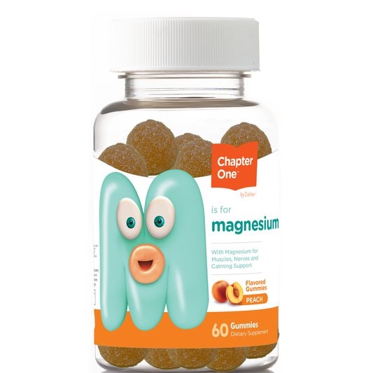 Magnesium Gummies, Peach Flavor 60 gummies