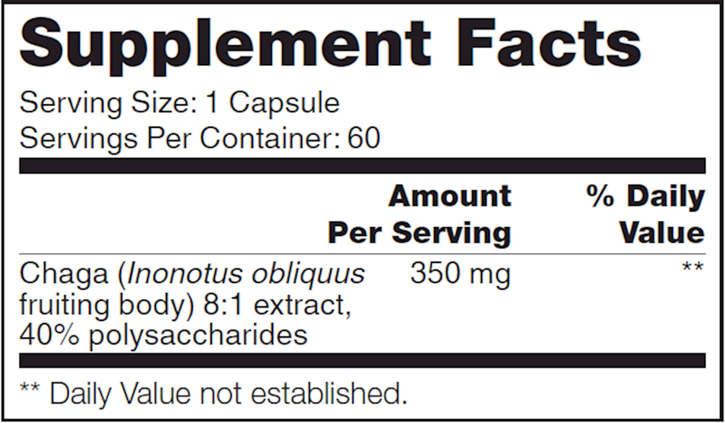 Chaga SAP 60 caps