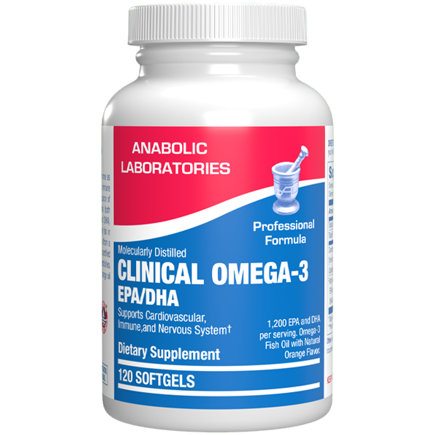 Clinical Omega-3 EPA/DHA 120 softgels