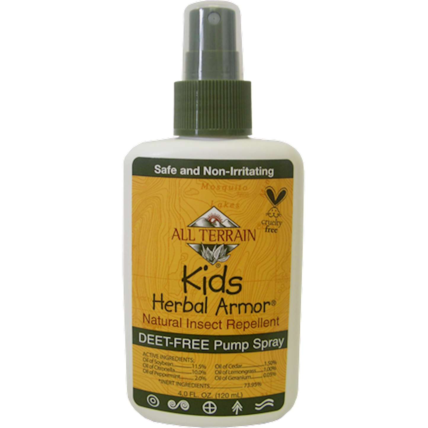 Kids Herbal Armor Insect Repell Spry 4oz