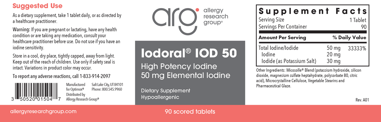 Iodoral® 50 mg 90 tabs