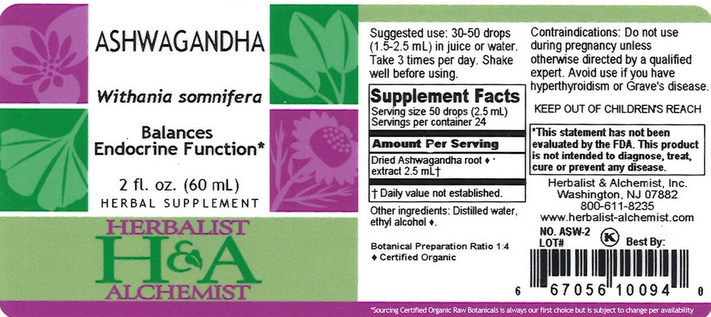 Ashwagandha Extract 2 oz