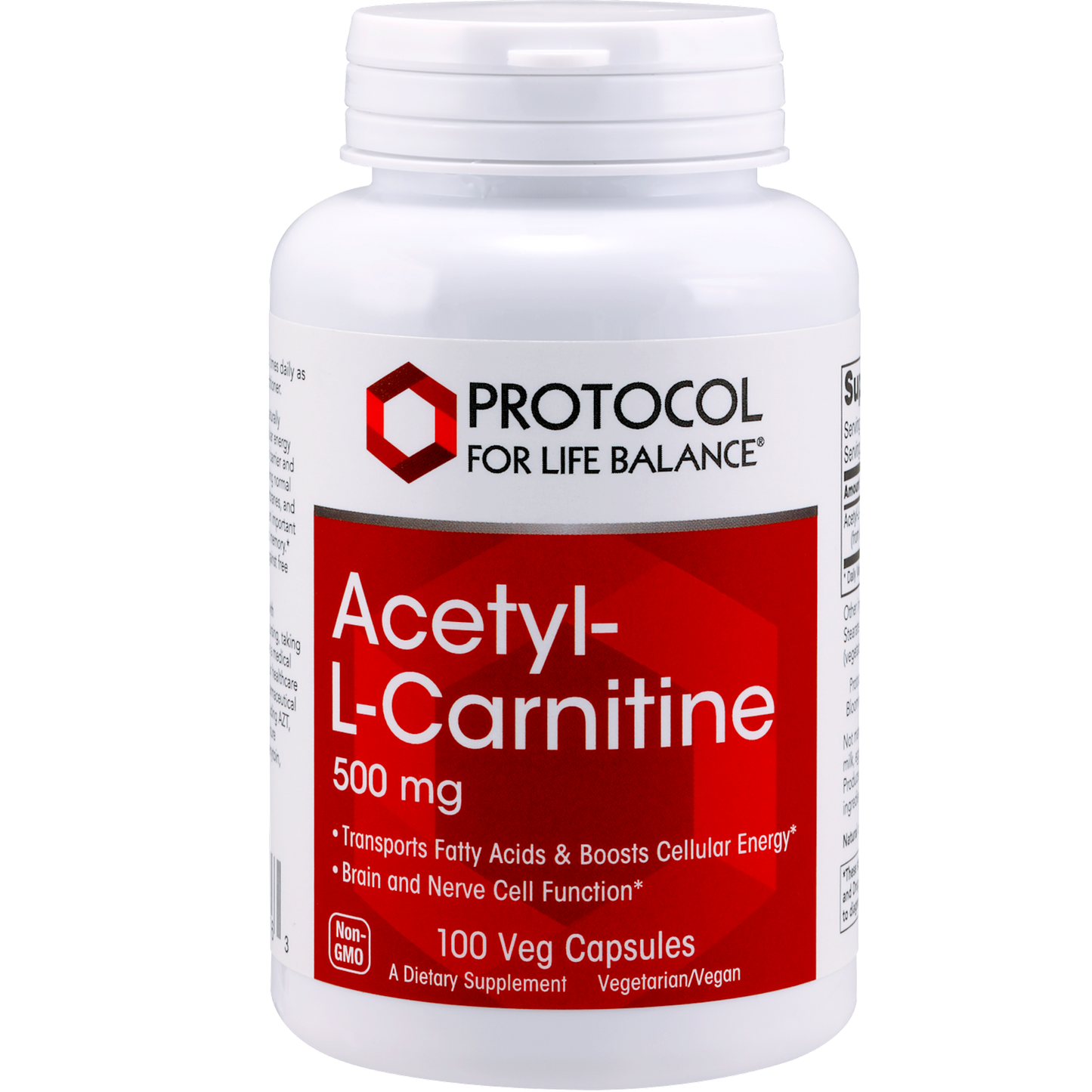 Acetyl-L-Carnitine 500 mg 100 caps