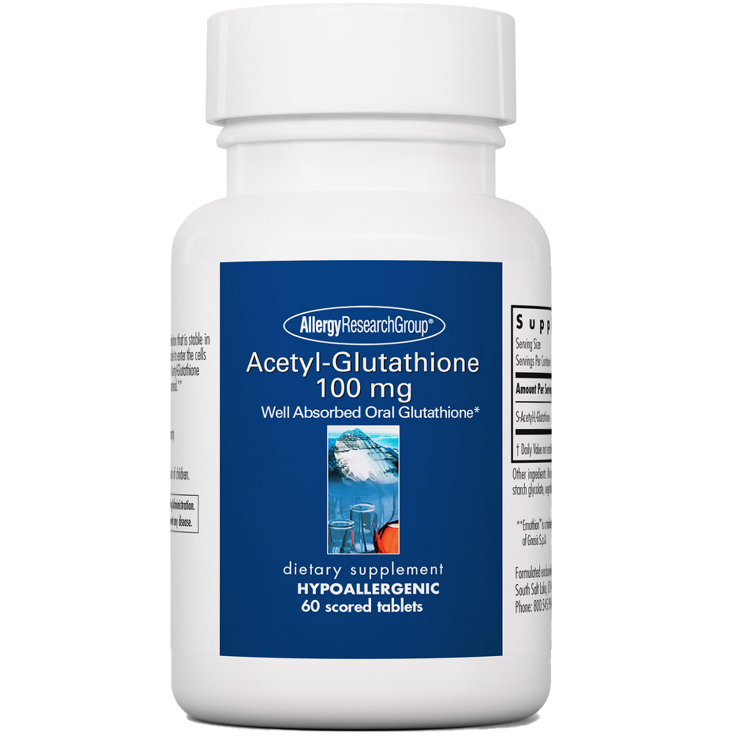 Acetyl-Glutathione 100 mg 60 tabs