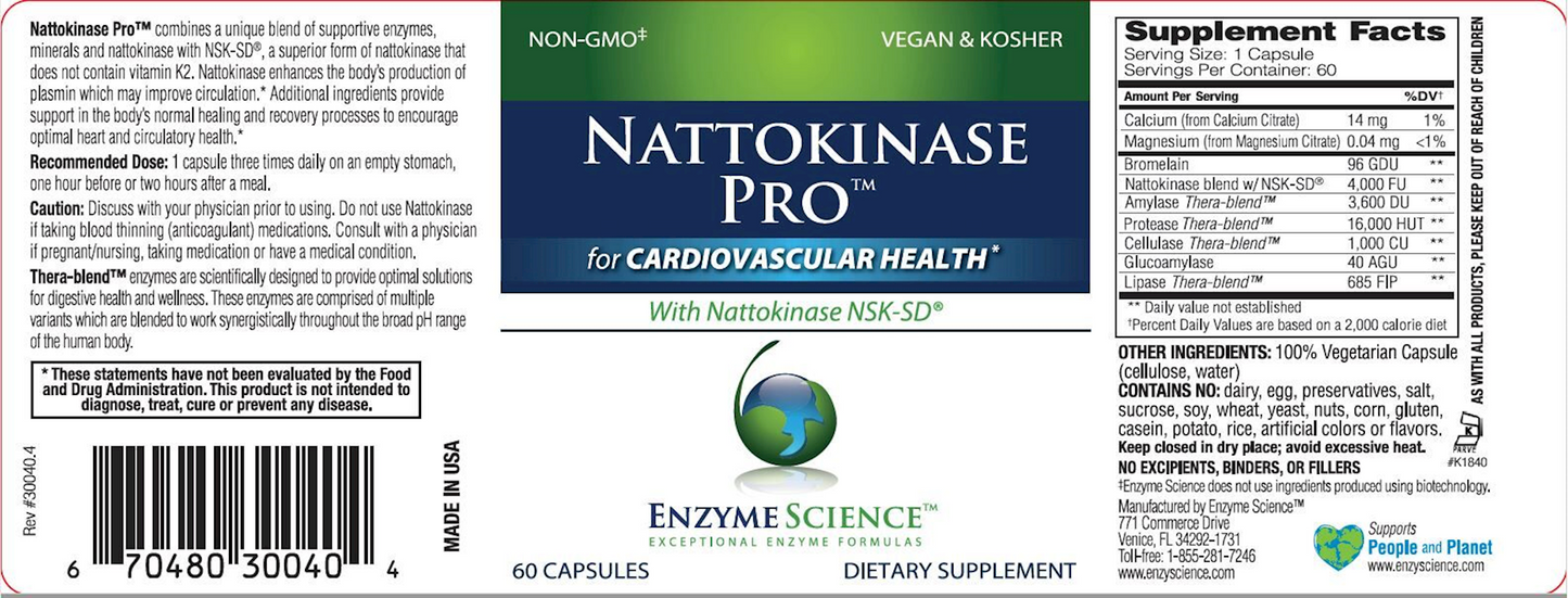 Nattokinase Pro™ 60 Capsules