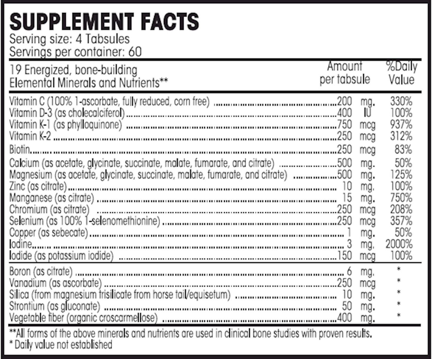 Bone Guard Forté (Reformulated) 240 ct