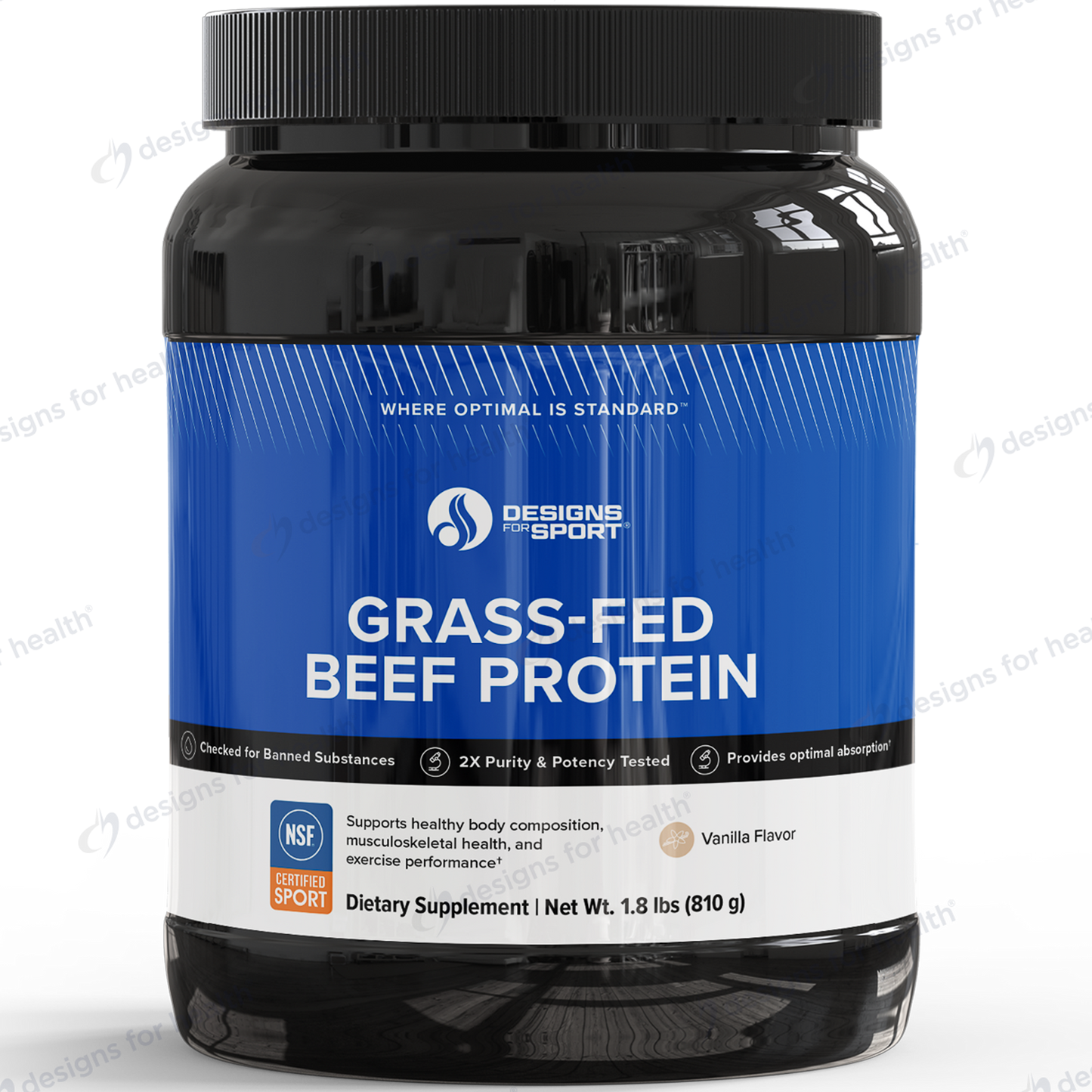 Beef Protein Vanilla 1.8 lbs