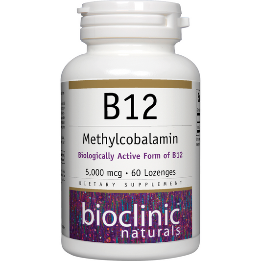 B12 Methylcobalamin 5000 mcg 60 loz