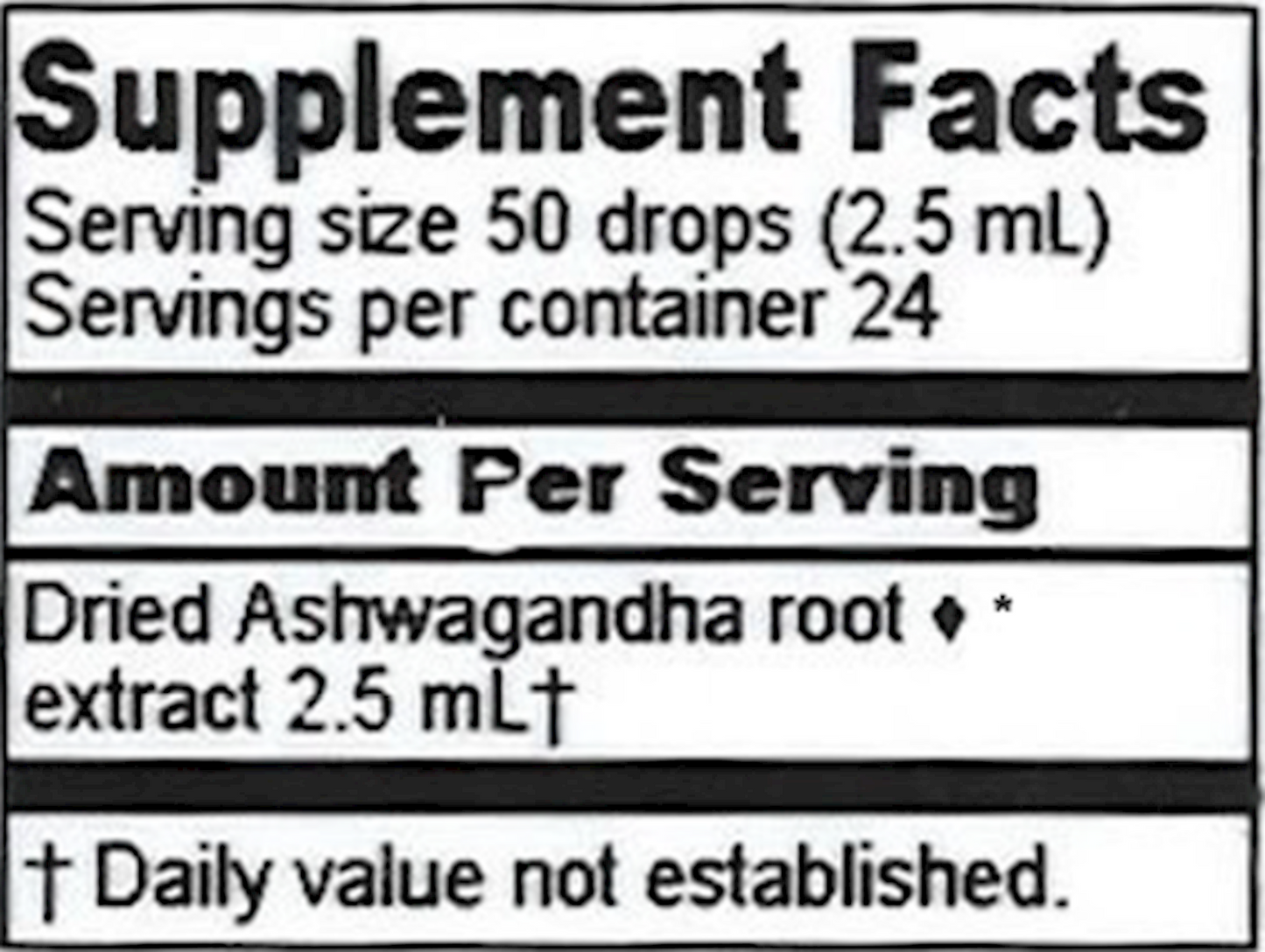 Ashwagandha Extract 2 oz