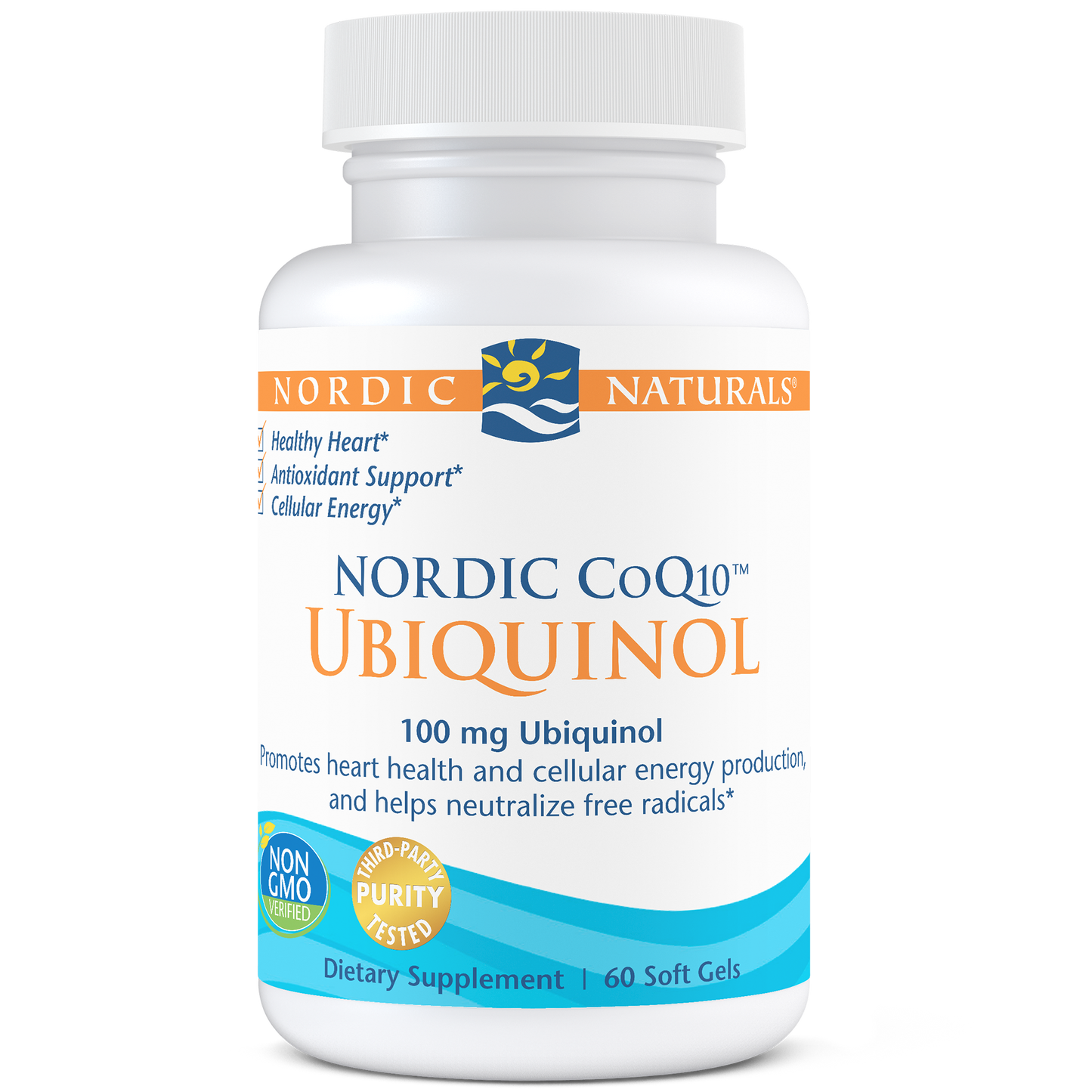 Nordic CoQ10 Ubiquinol 60 softgels