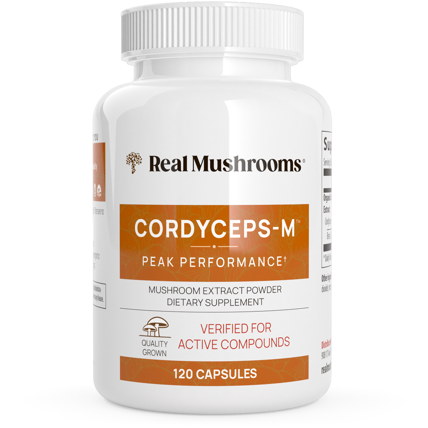 Cordyceps Mushroom Extract Capsules 120c