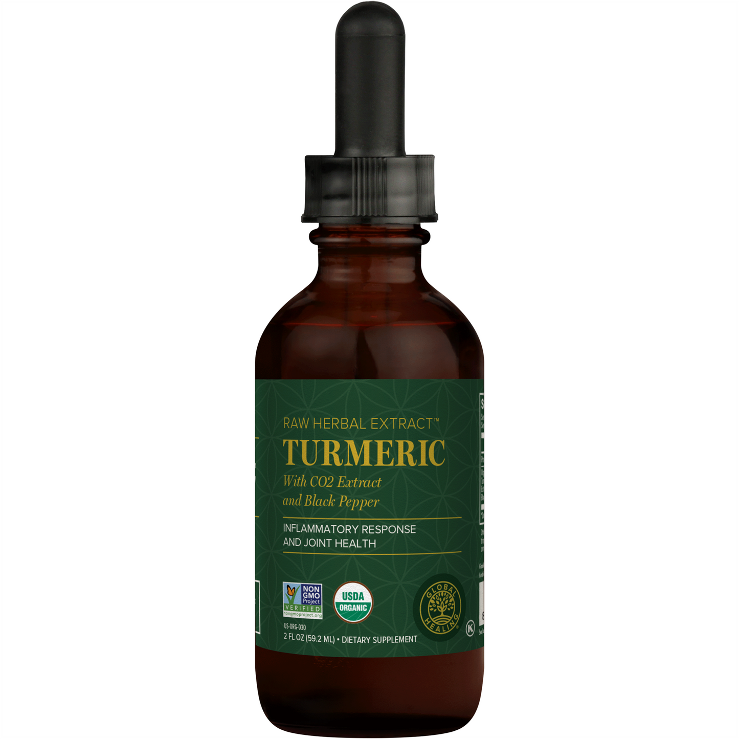 Turmeric Raw Herbal Extract 2 oz liquid