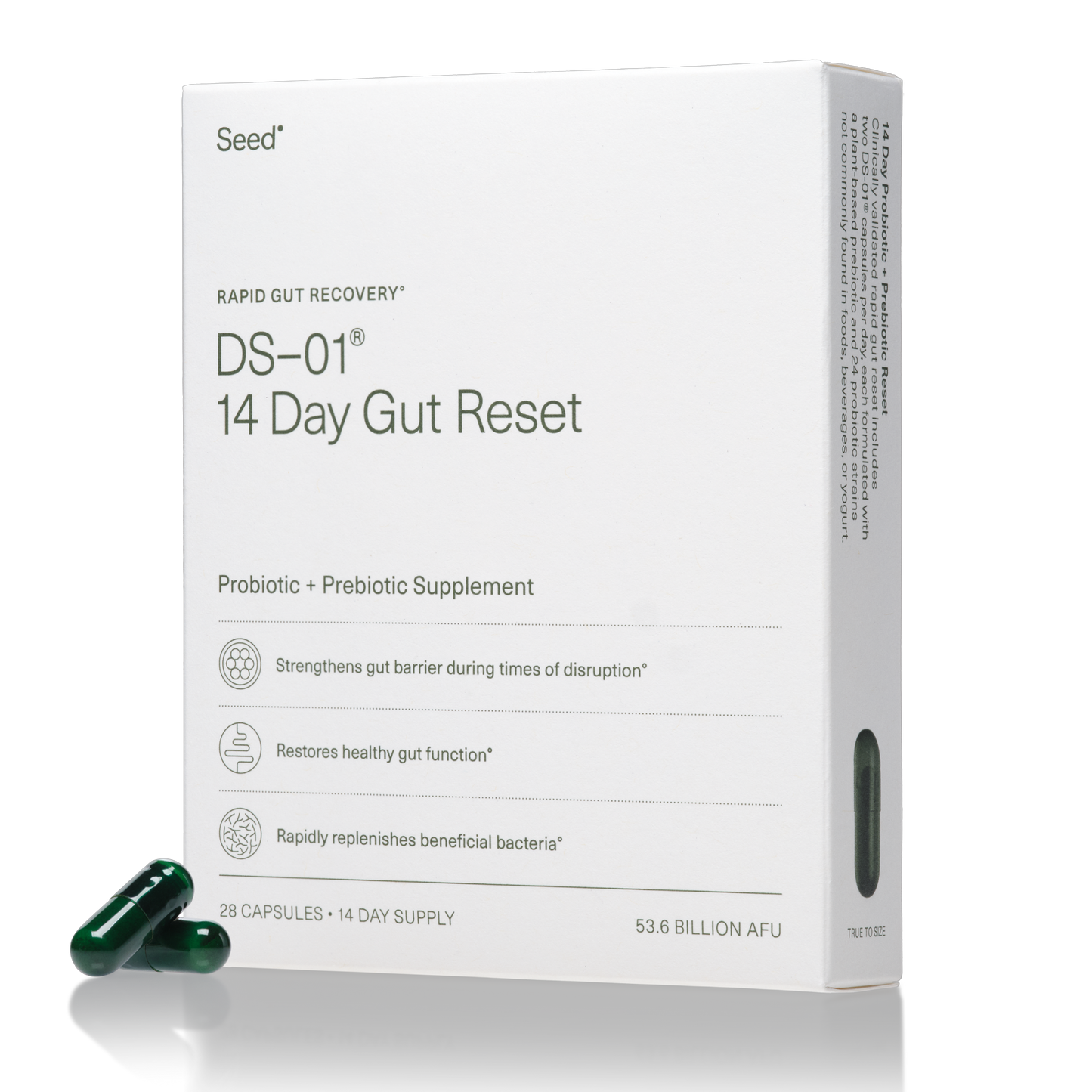 DS–01® 14 Day Gut Reset 28c