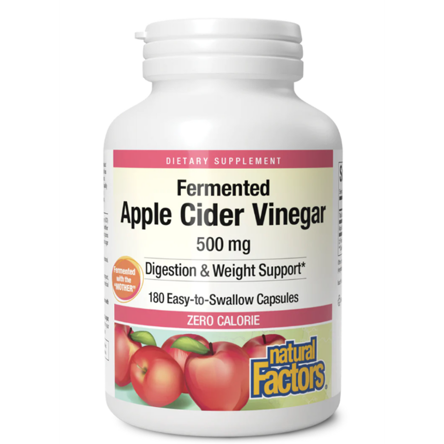 Apple Cider Vinegar 500 mg 180 caps