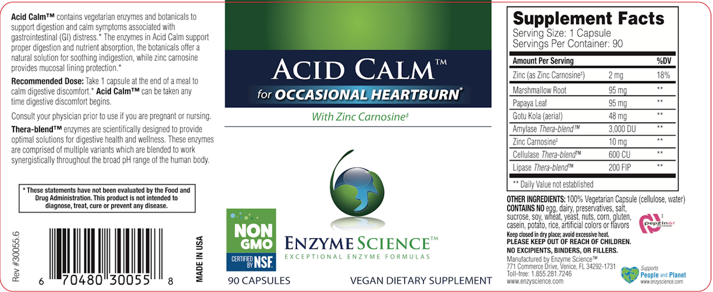 Acid Calm™ 90 Capsules