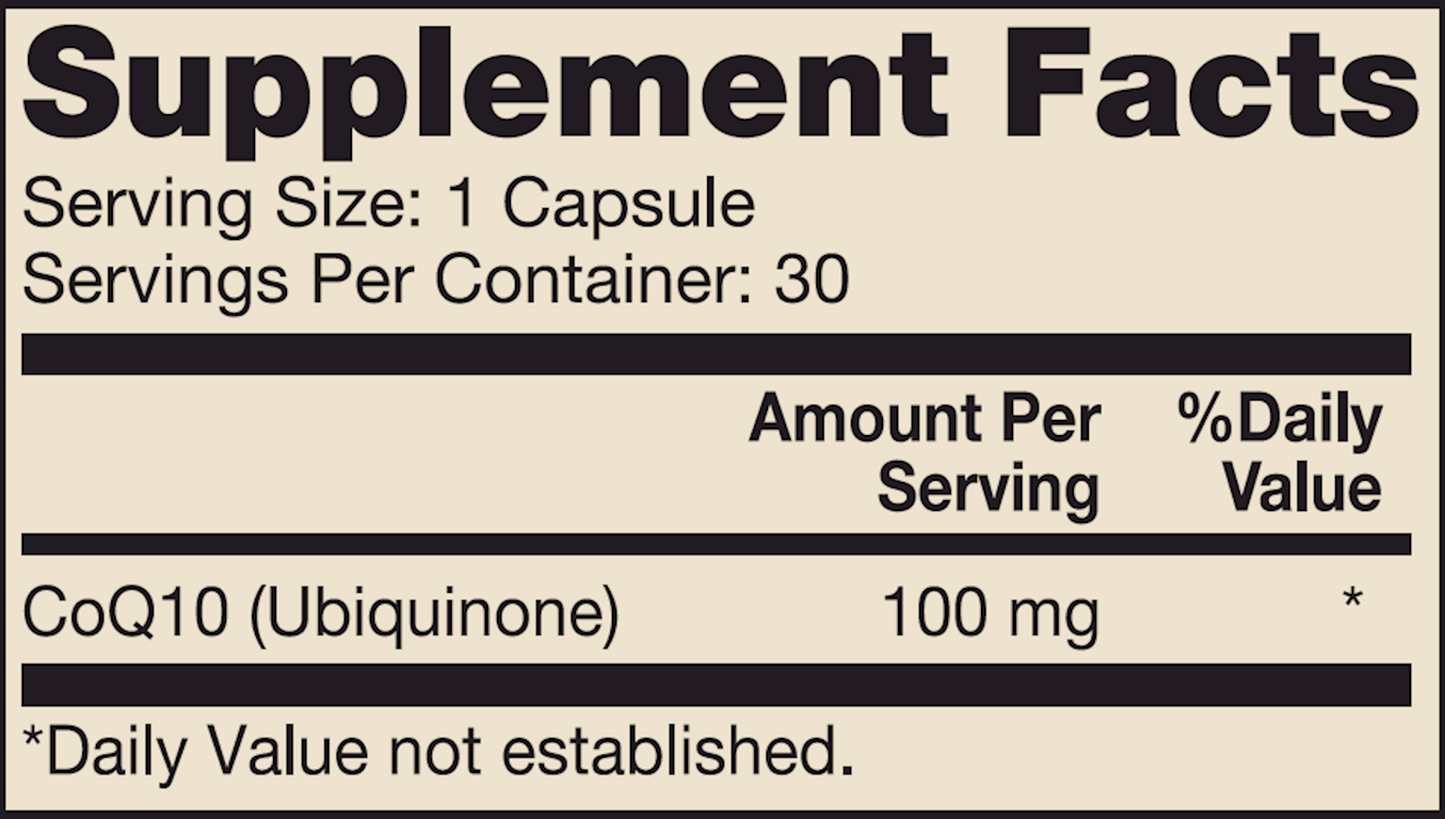 Liposomal COQ10 30 licaps