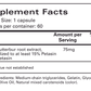 Petadolex 75 mg 60 gels