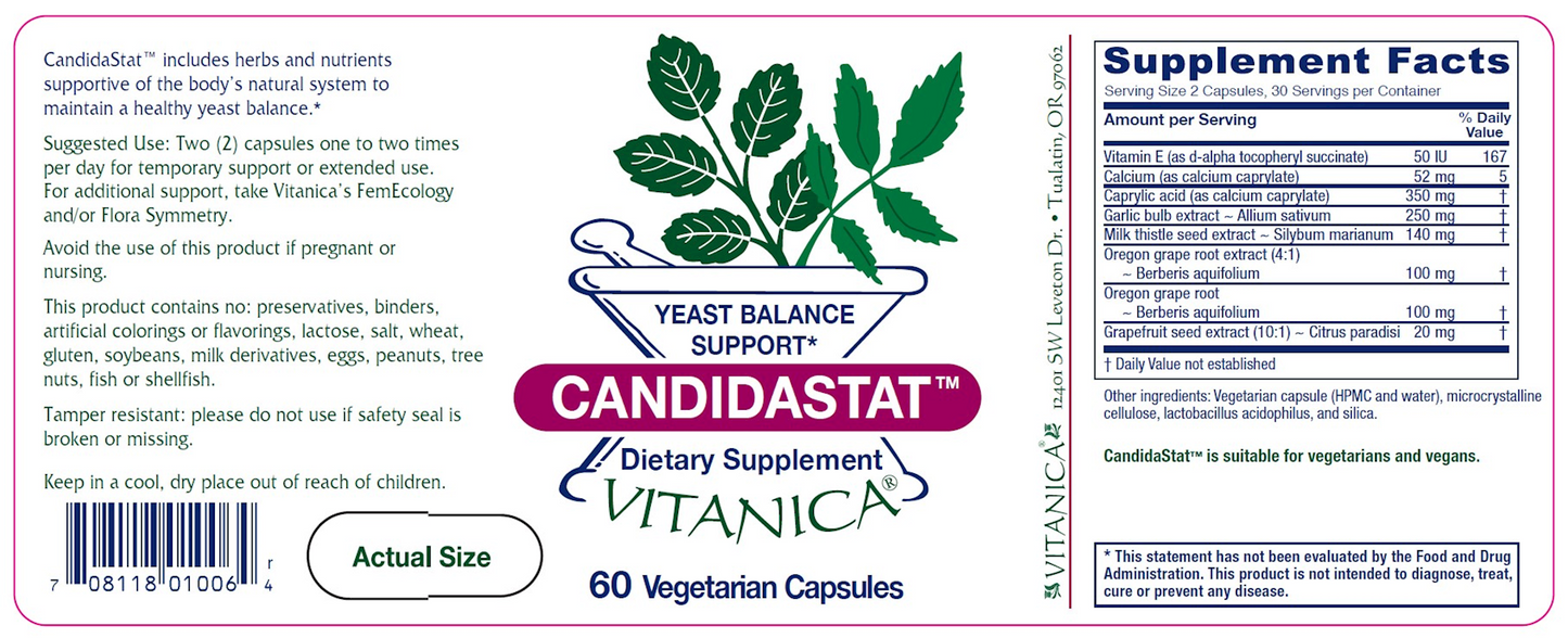 CandidaStat 60 caps