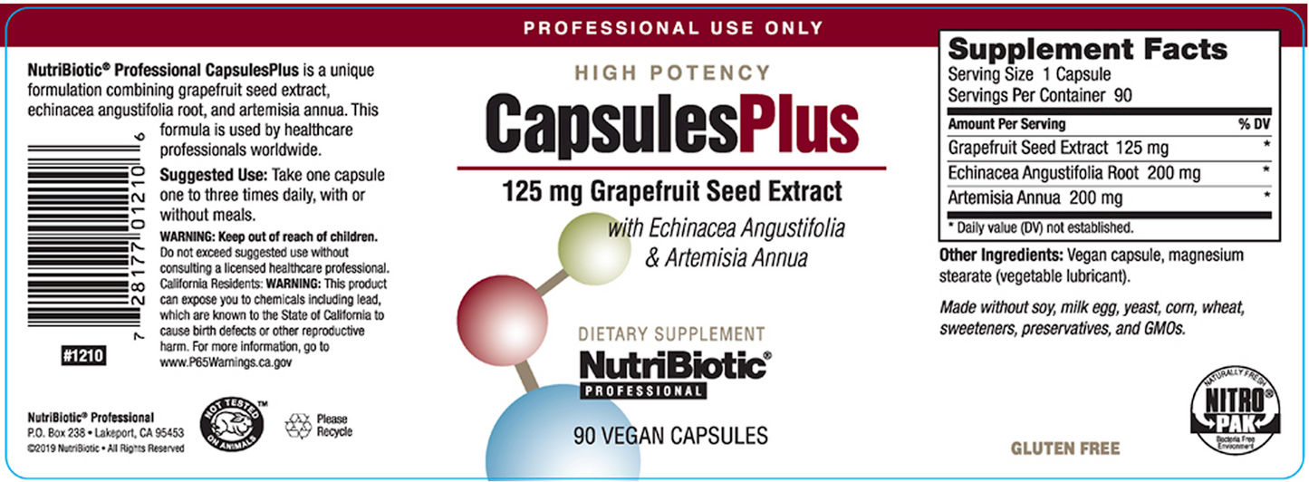 Capsules Plus 90 vegan cap