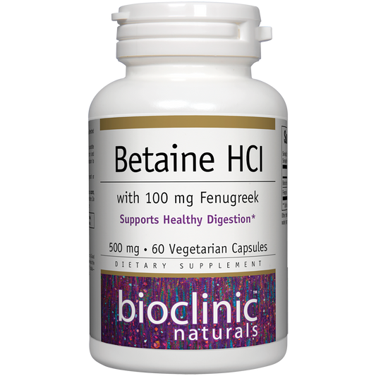 Betaine HCL w/ Fenugreek 60 vegcaps