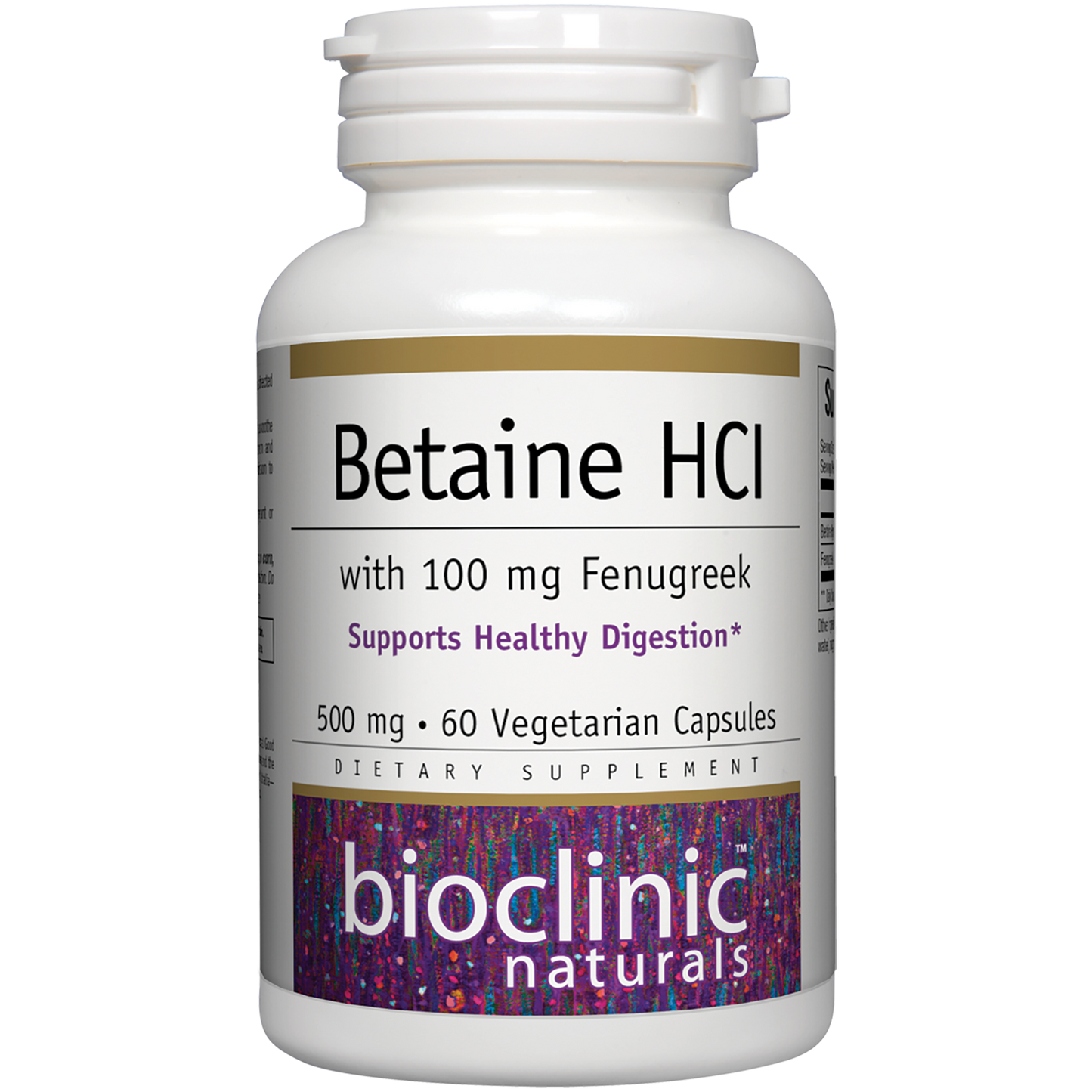 Betaine HCL w/ Fenugreek 60 vegcaps