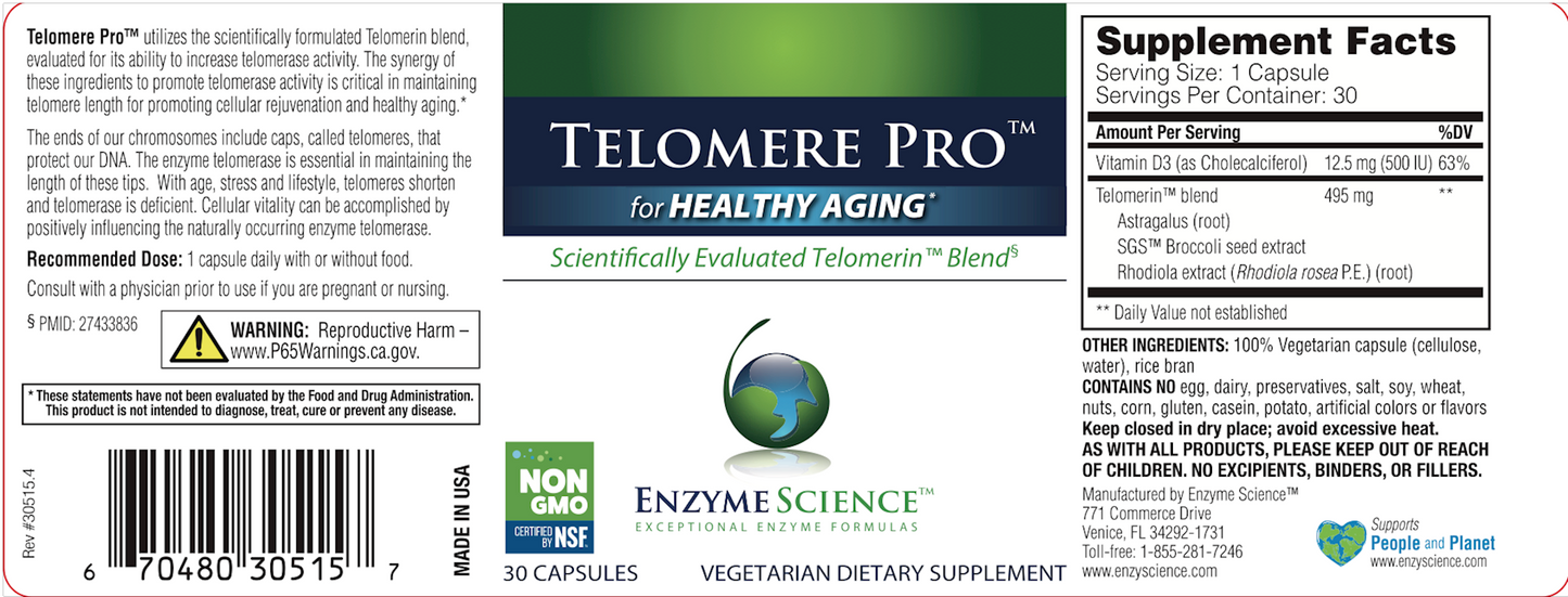 Telomere Pro™ 30 Capsules