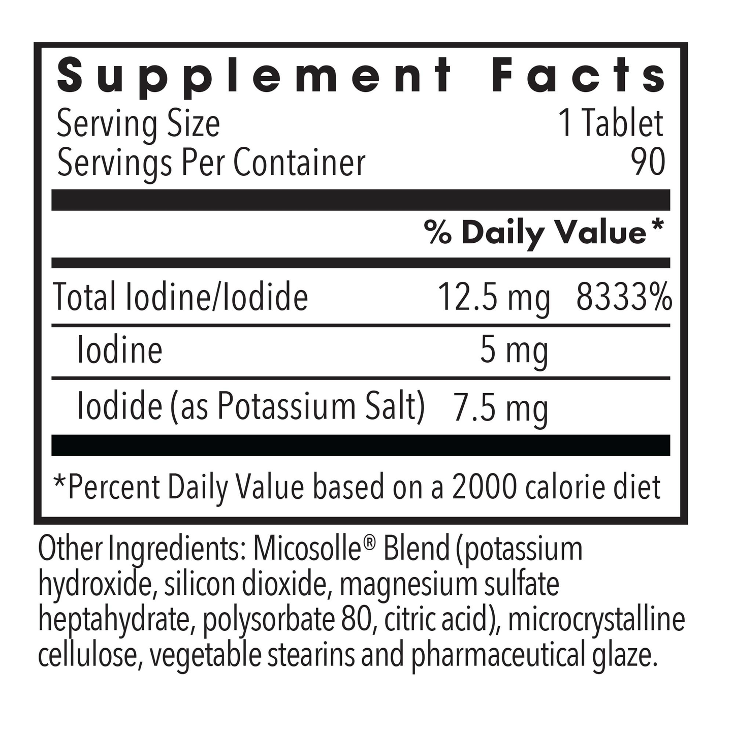 Iodoral® 12.5 mg 90 tabs