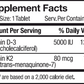 HumanN D3/K2 complex 30 tabs