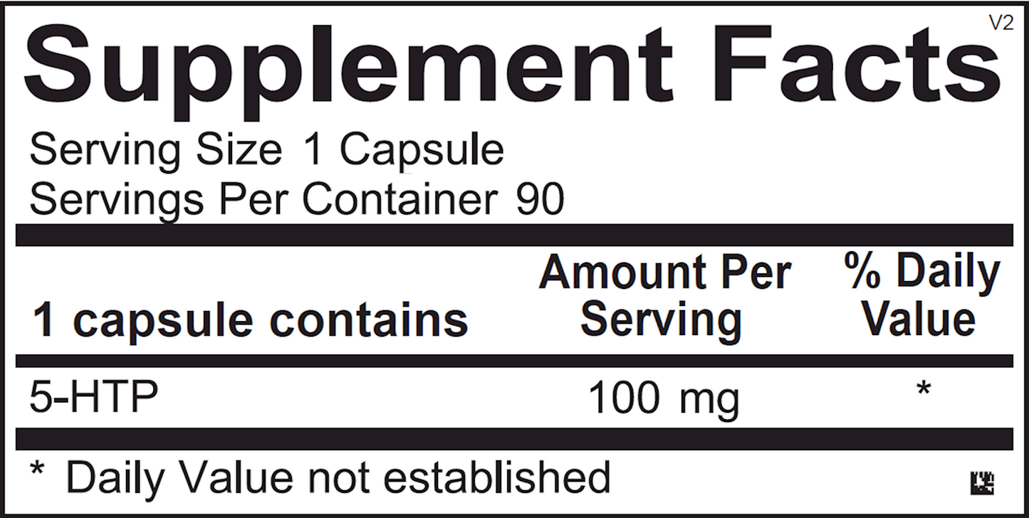 5-HTP 100mg 90 caps