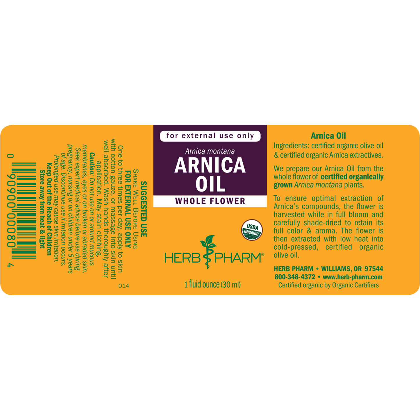 Arnica Oil 1 oz