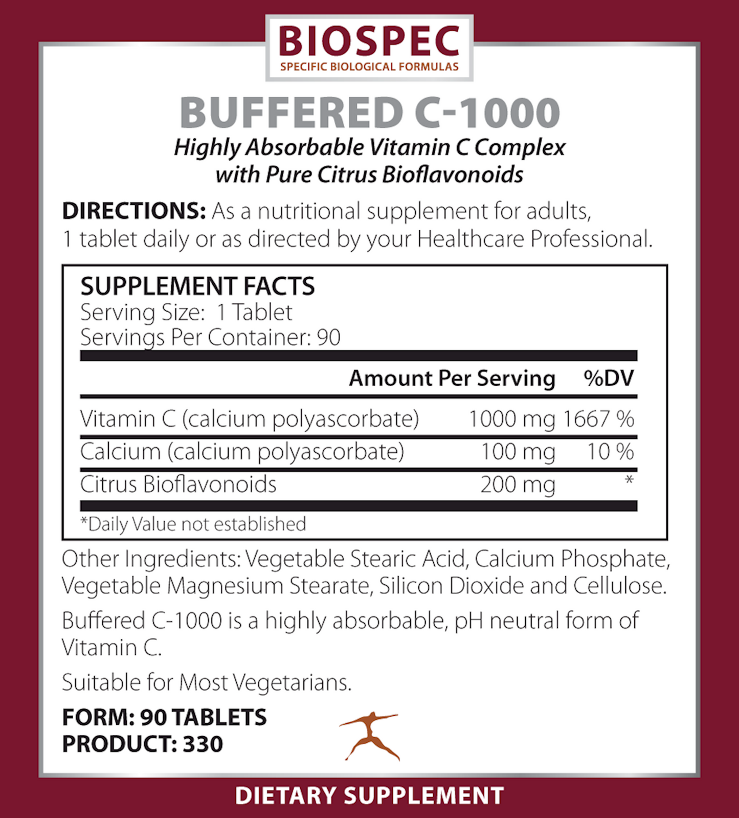 Buffered C 1000 90 tabs