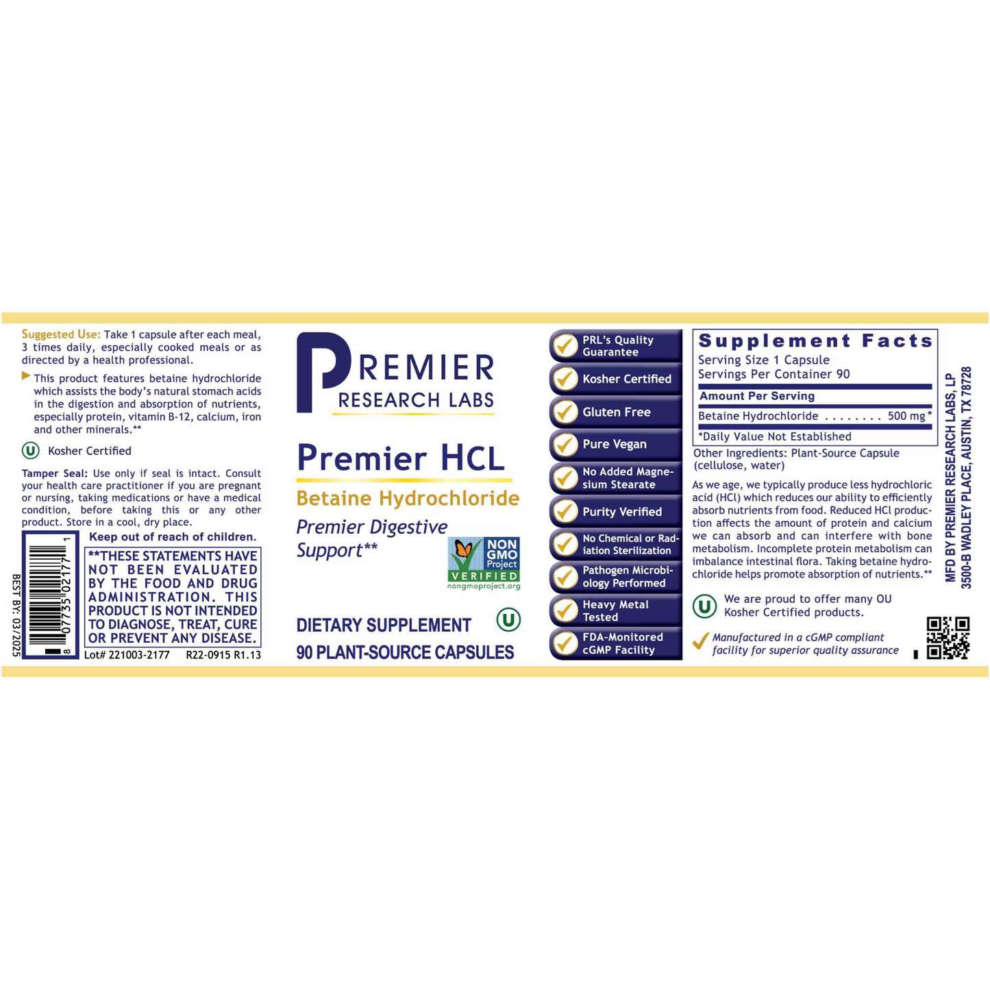 HCL Premier 90 caps