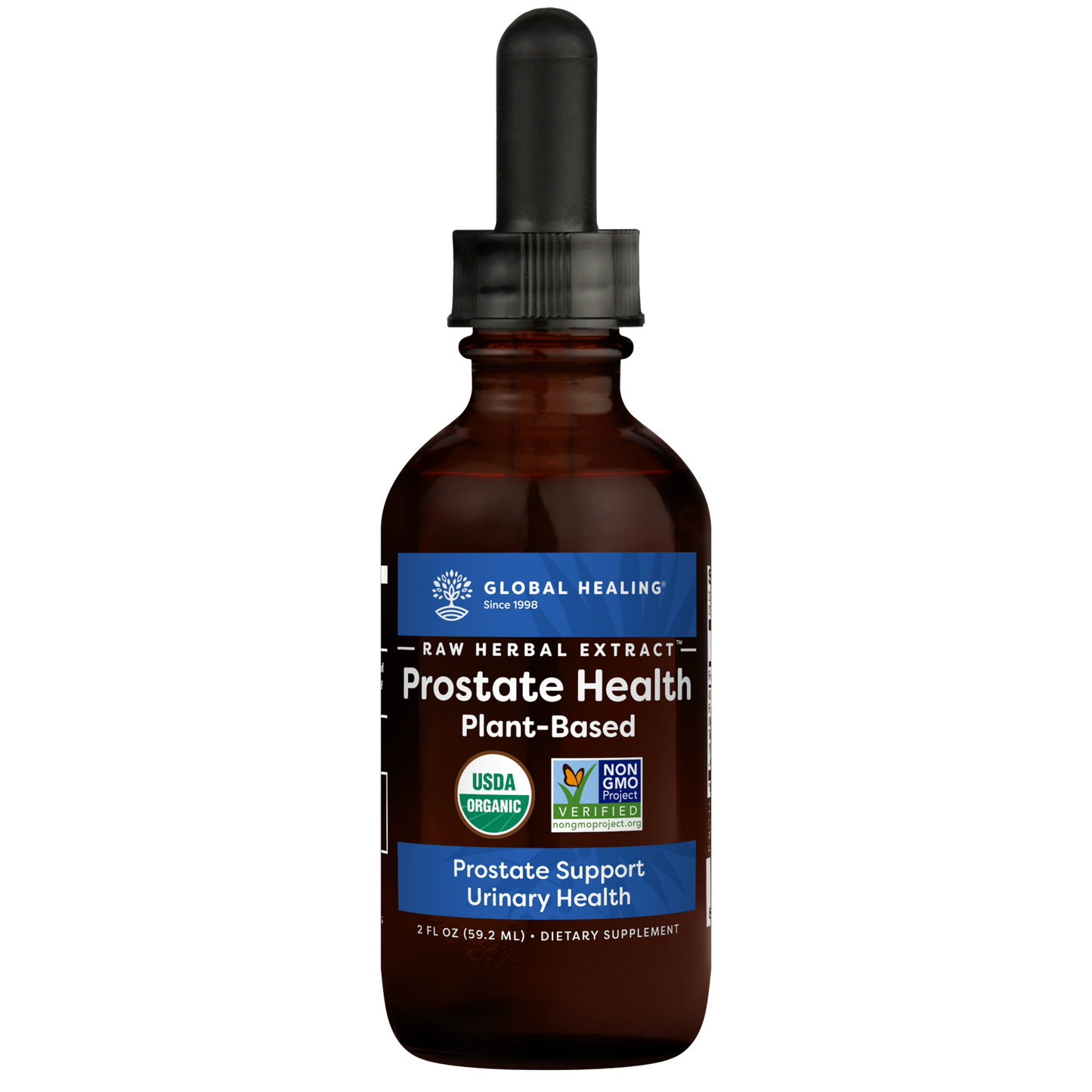 Prostate Health - Organic Prostate Support Raw Herbal Extract 2 oz liquid