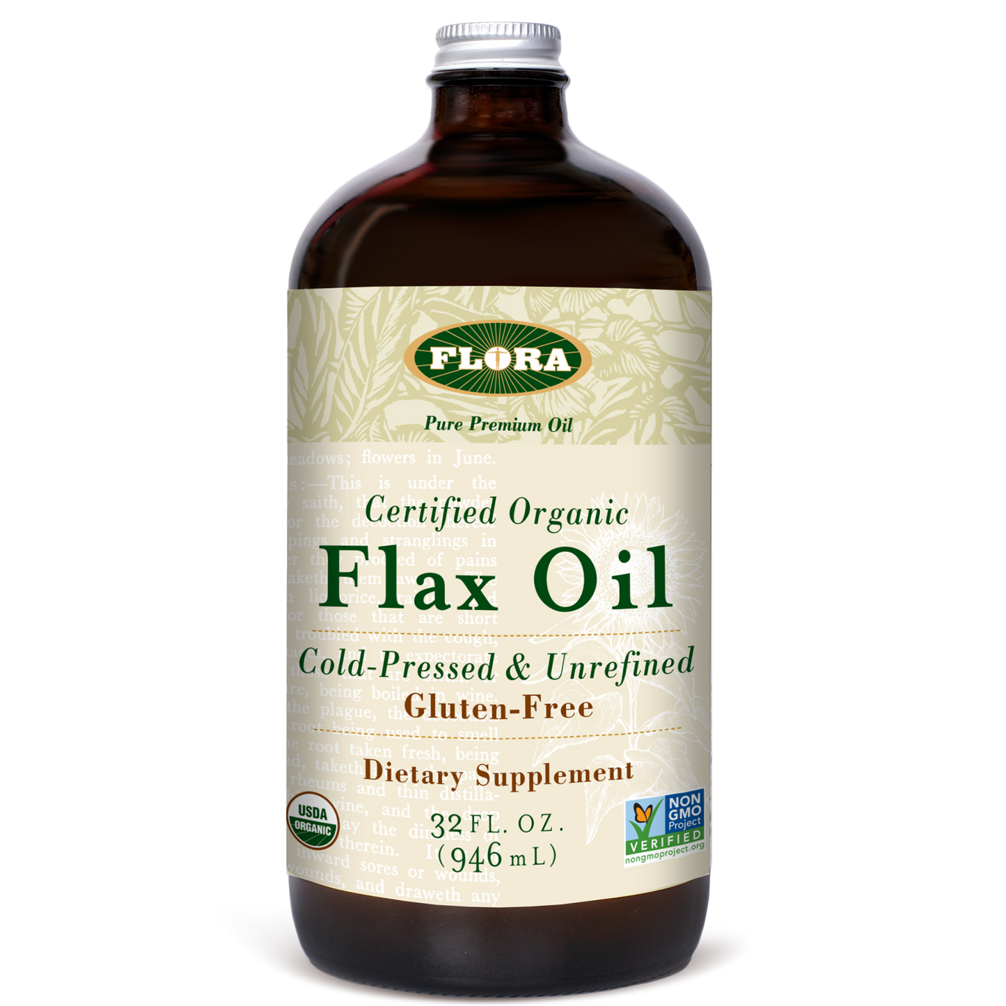 Flax Oil Certified Organic 32 fl oz