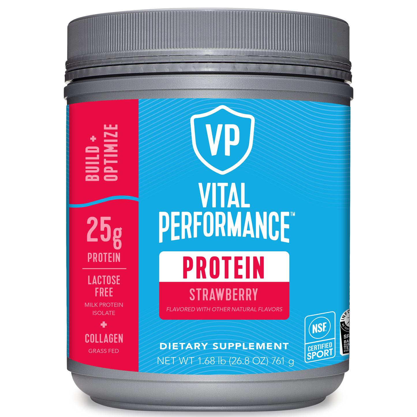 Vital Performance Protein Strawberry 26.8 oz