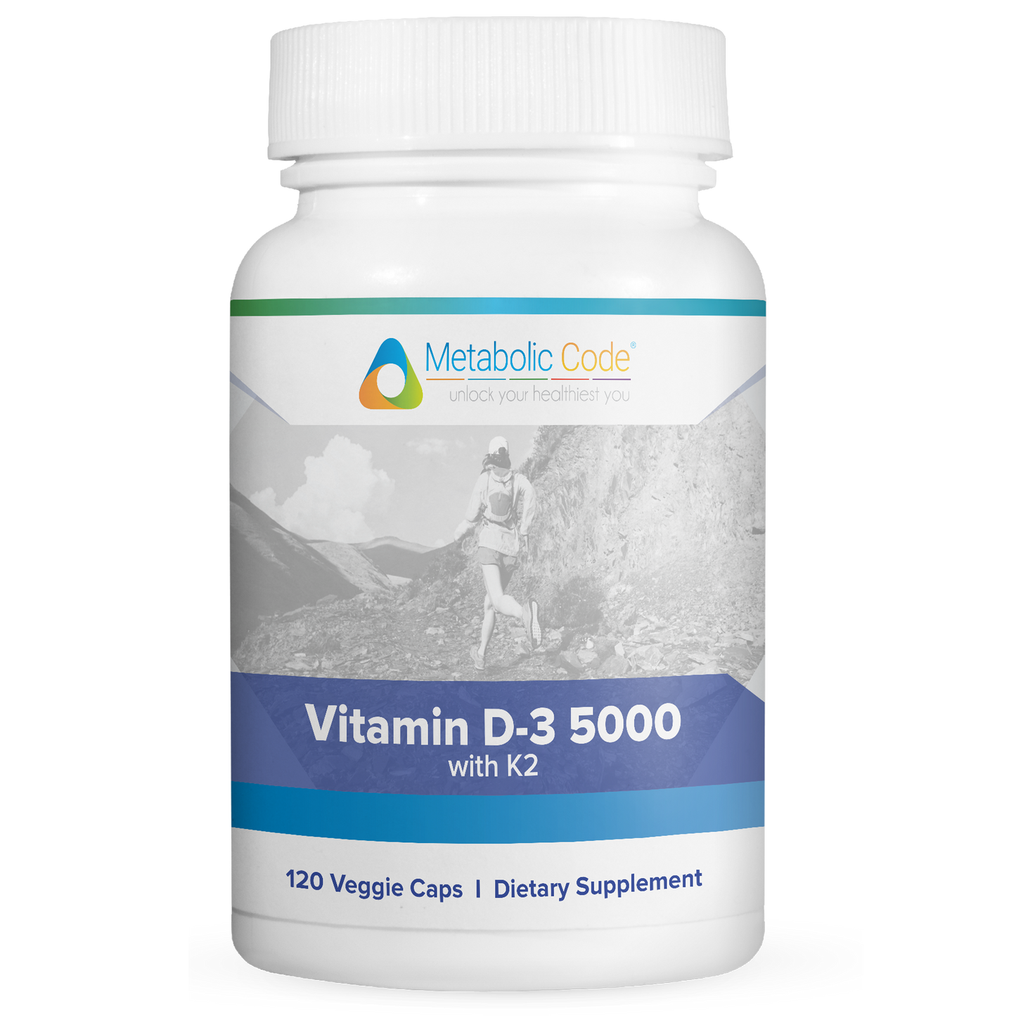 Vitamin D3 5000 with K2 120 vegcaps