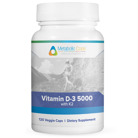 Vitamin D3 5000 with K2 120 vegcaps