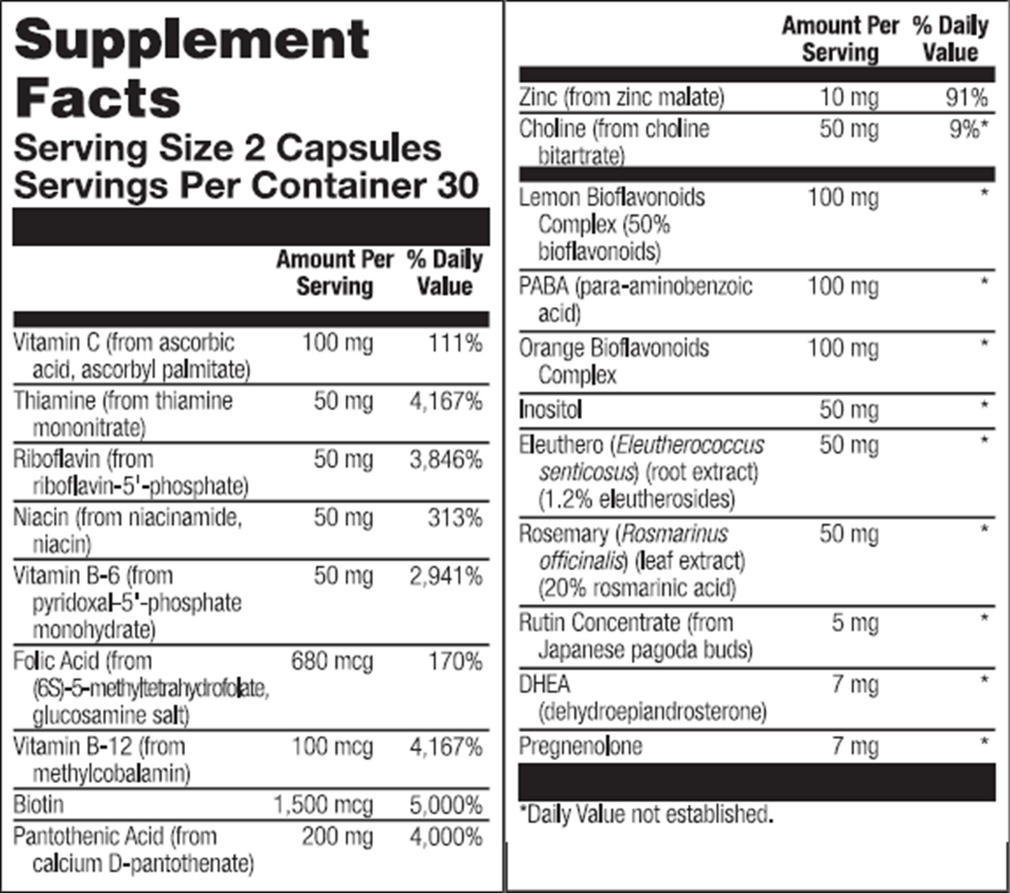 Adrenal Support Plus 60 vegcaps