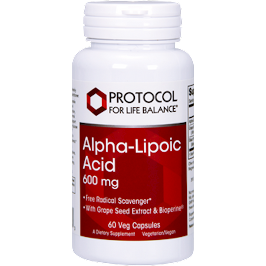 Alpha-Lipoic Acid 600 mg 60 vcaps