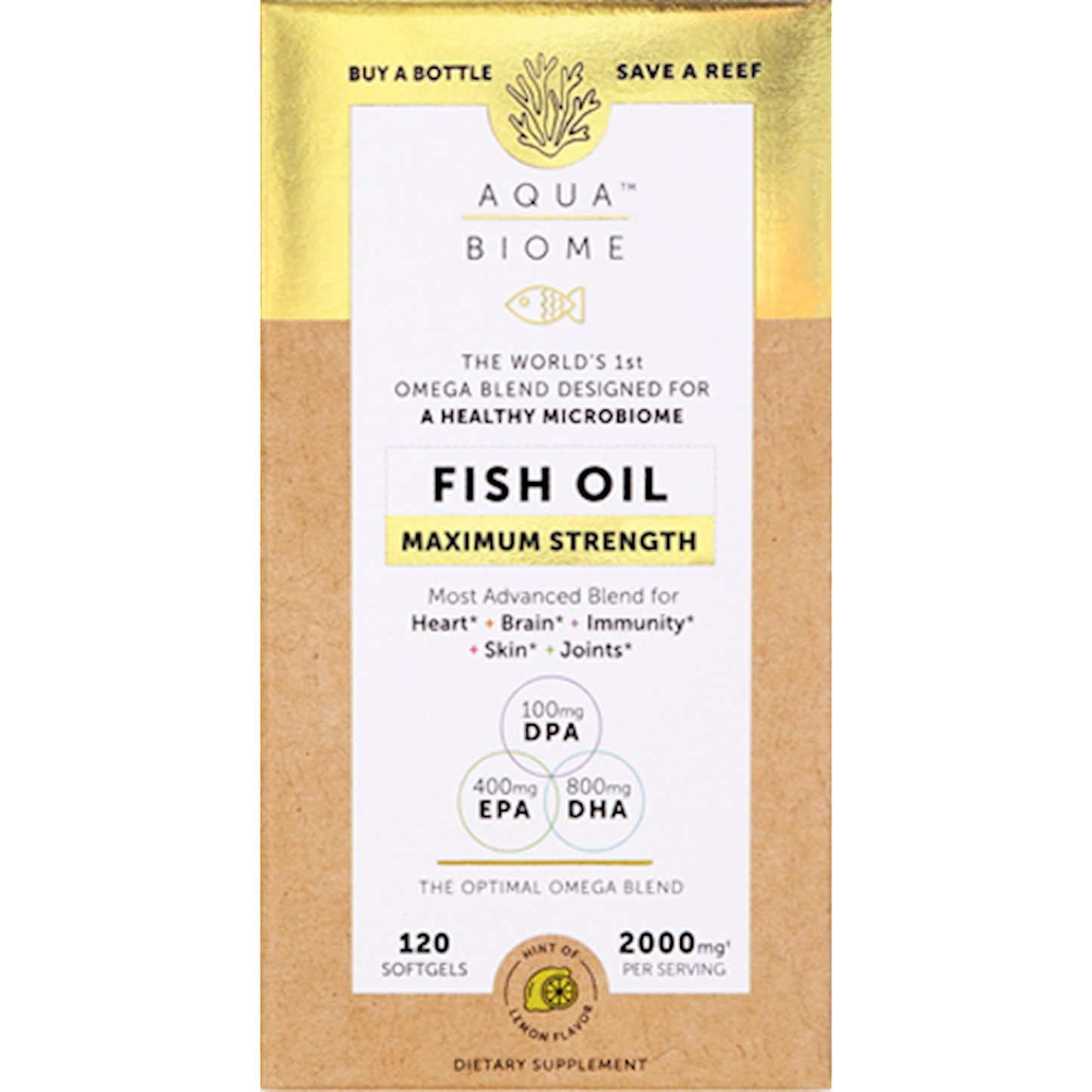 Aqua Biome™ Fish Oil Classic Strength