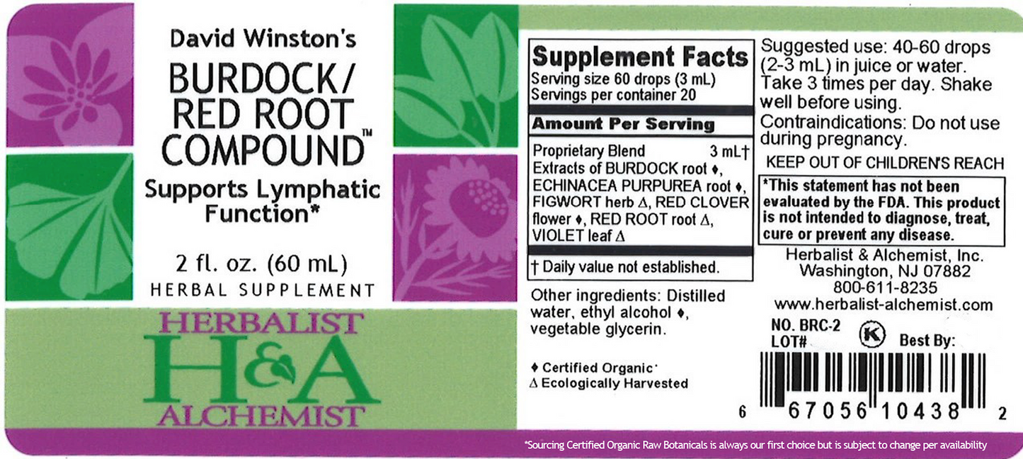 Burdock/Red Root Compound 2 oz