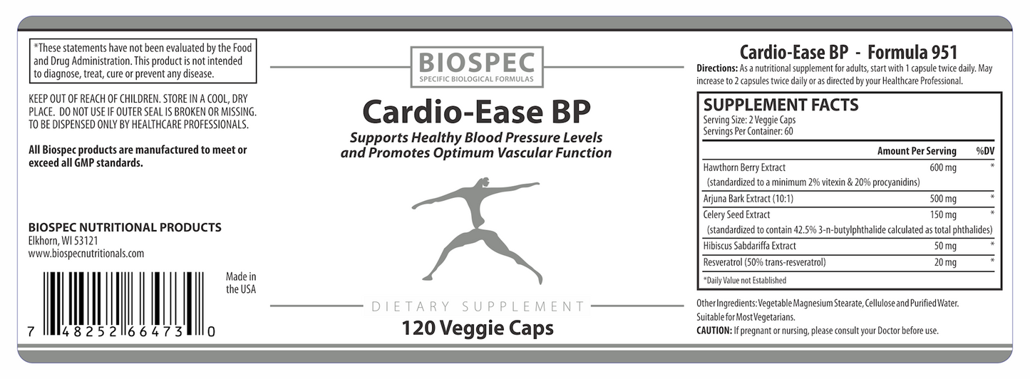 Cardio-Ease BP 120 caps