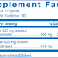 Niacin Hex (No Flush) 525 mg 100 vegcaps