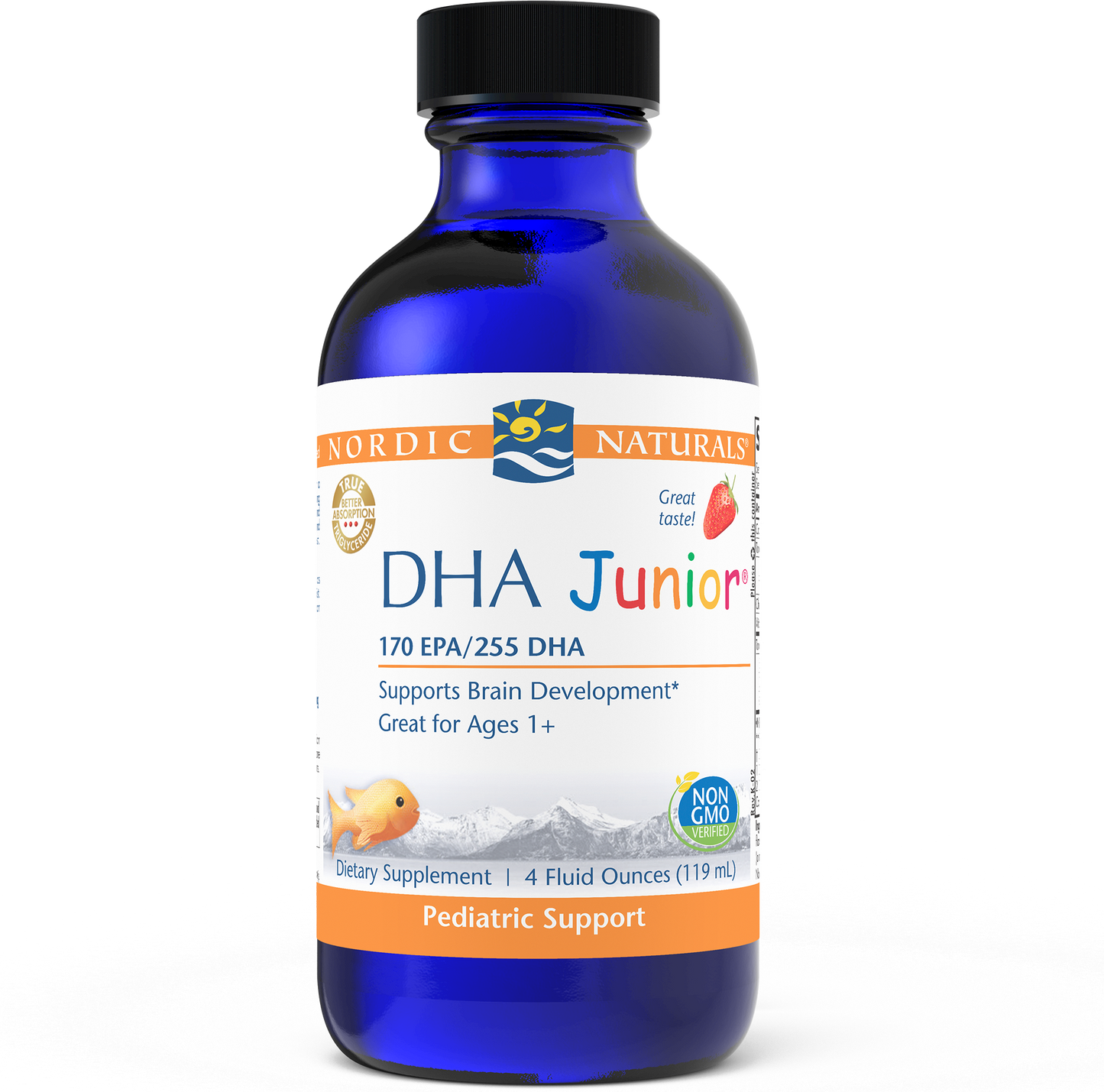 DHA Junior Liquid Strawberry 4 oz