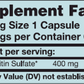 Chondroitin Sulfate 400 mg 60 caps